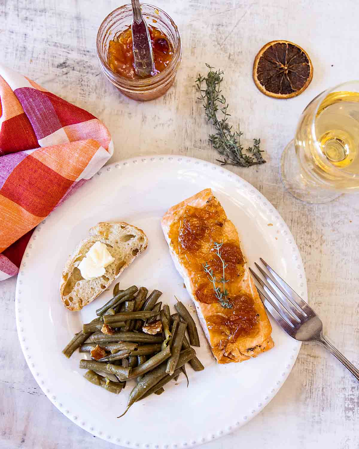 Orange Marmalade Salmon