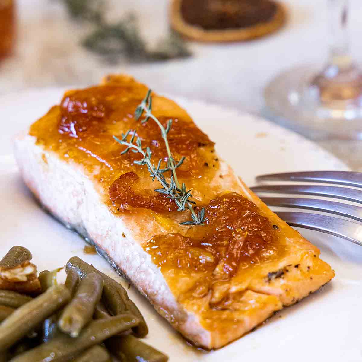 Orange Marmalade Salmon 
