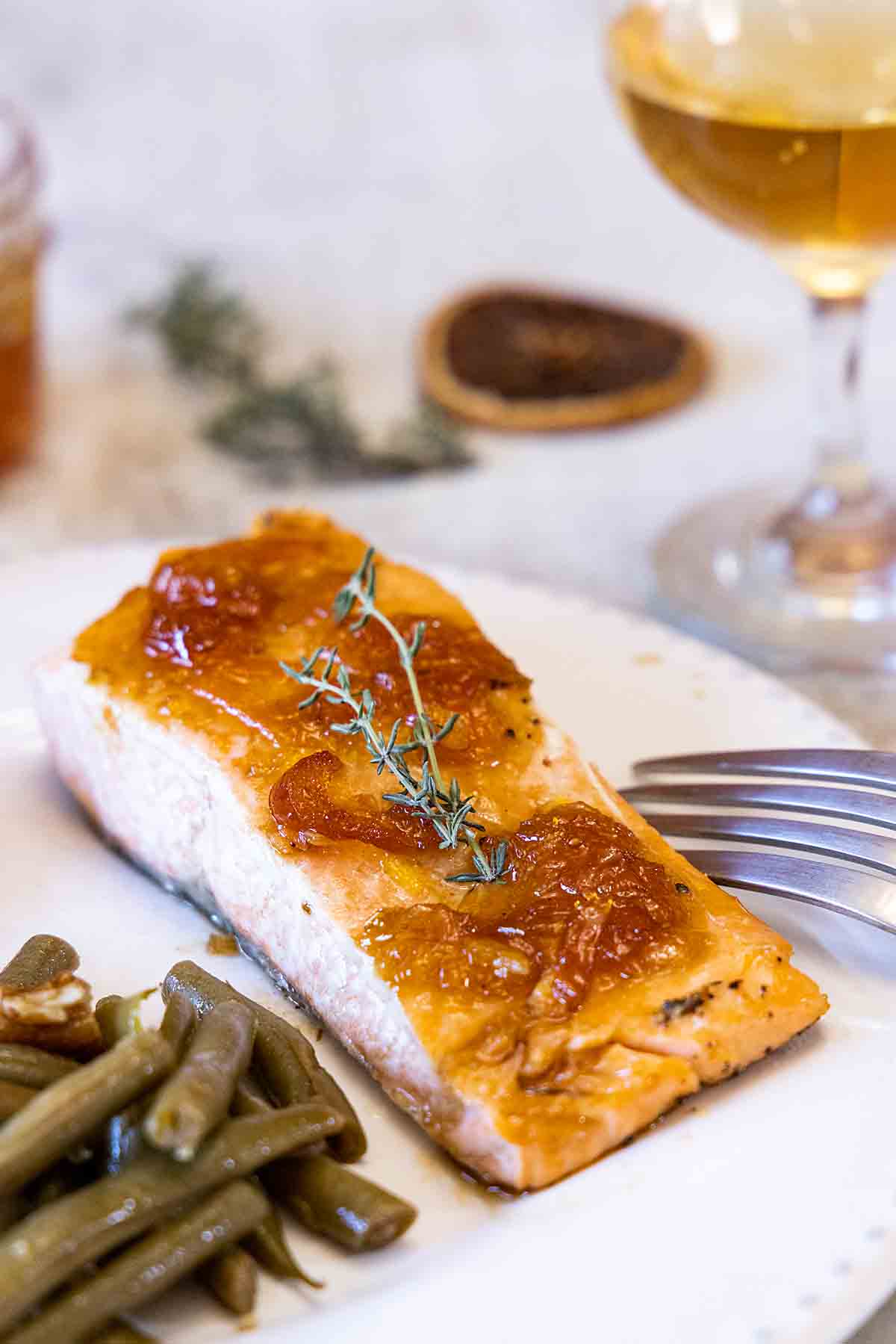 Orange Marmalade Salmon