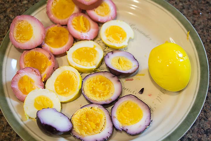 Multicolor Pickled Eggs