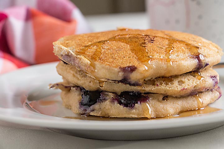 Fluffiest Whole Wheat Buttermilk Pancakes