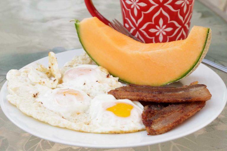 Golden Sunny Side Up Fried Egg