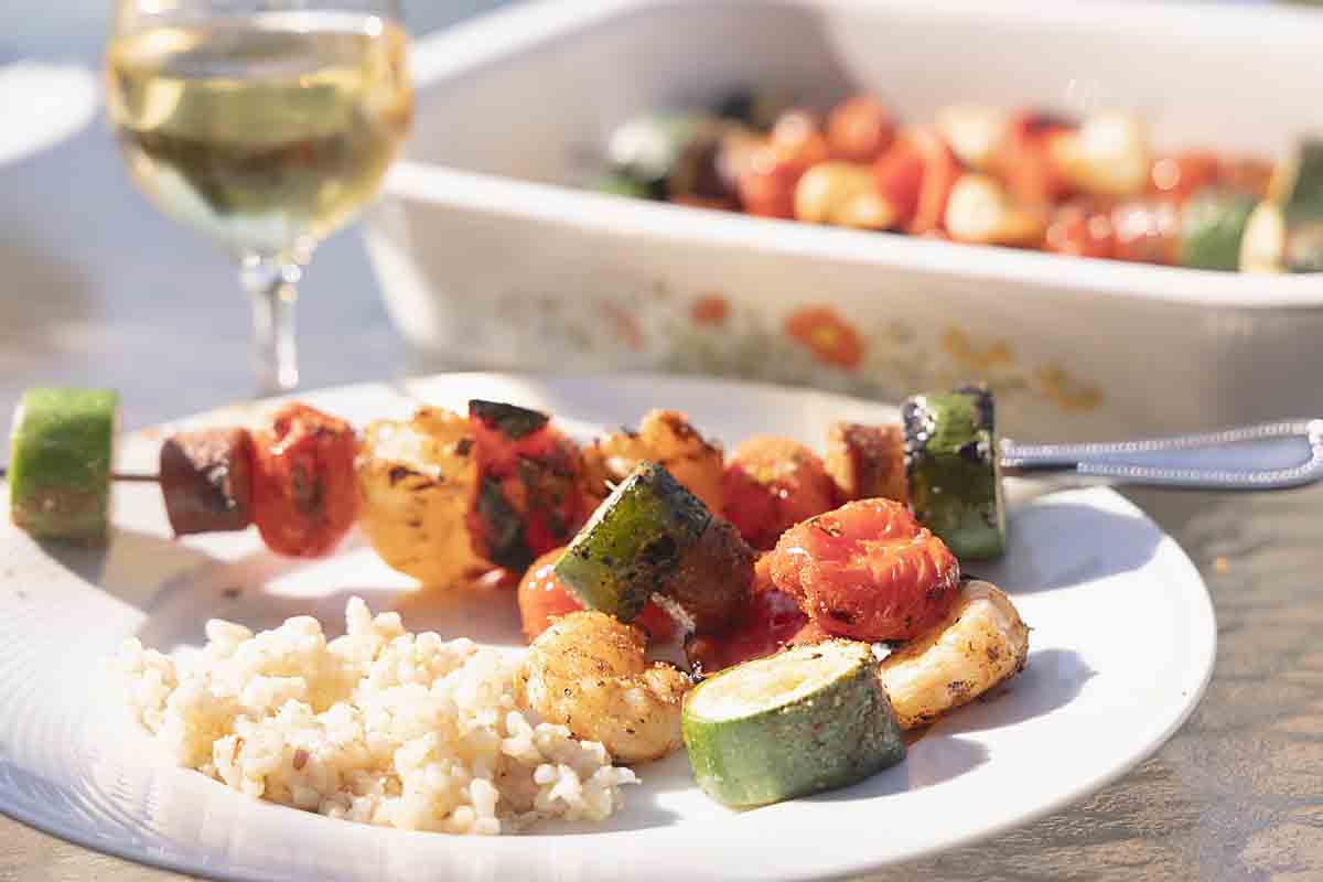 Cajun Shrimp Skewers
