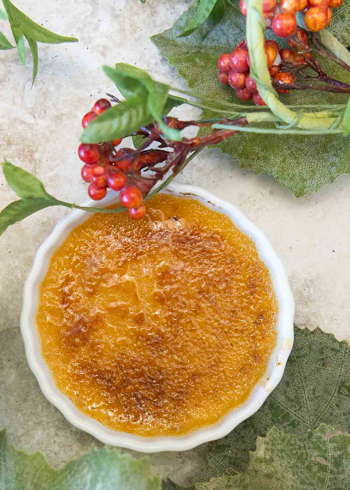 Pumpkin Creme Brulee