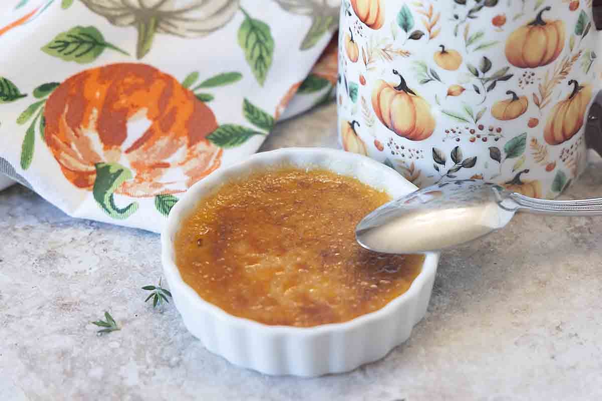 Pumpkin Creme Brulee