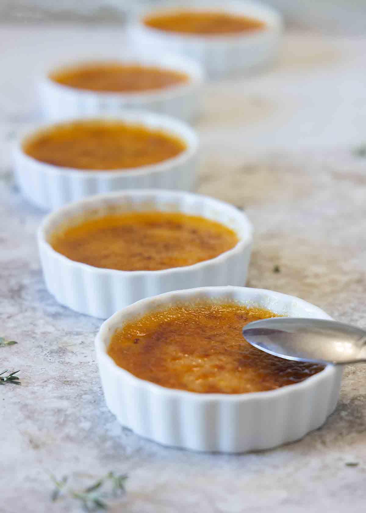 pumpkin creme brulee