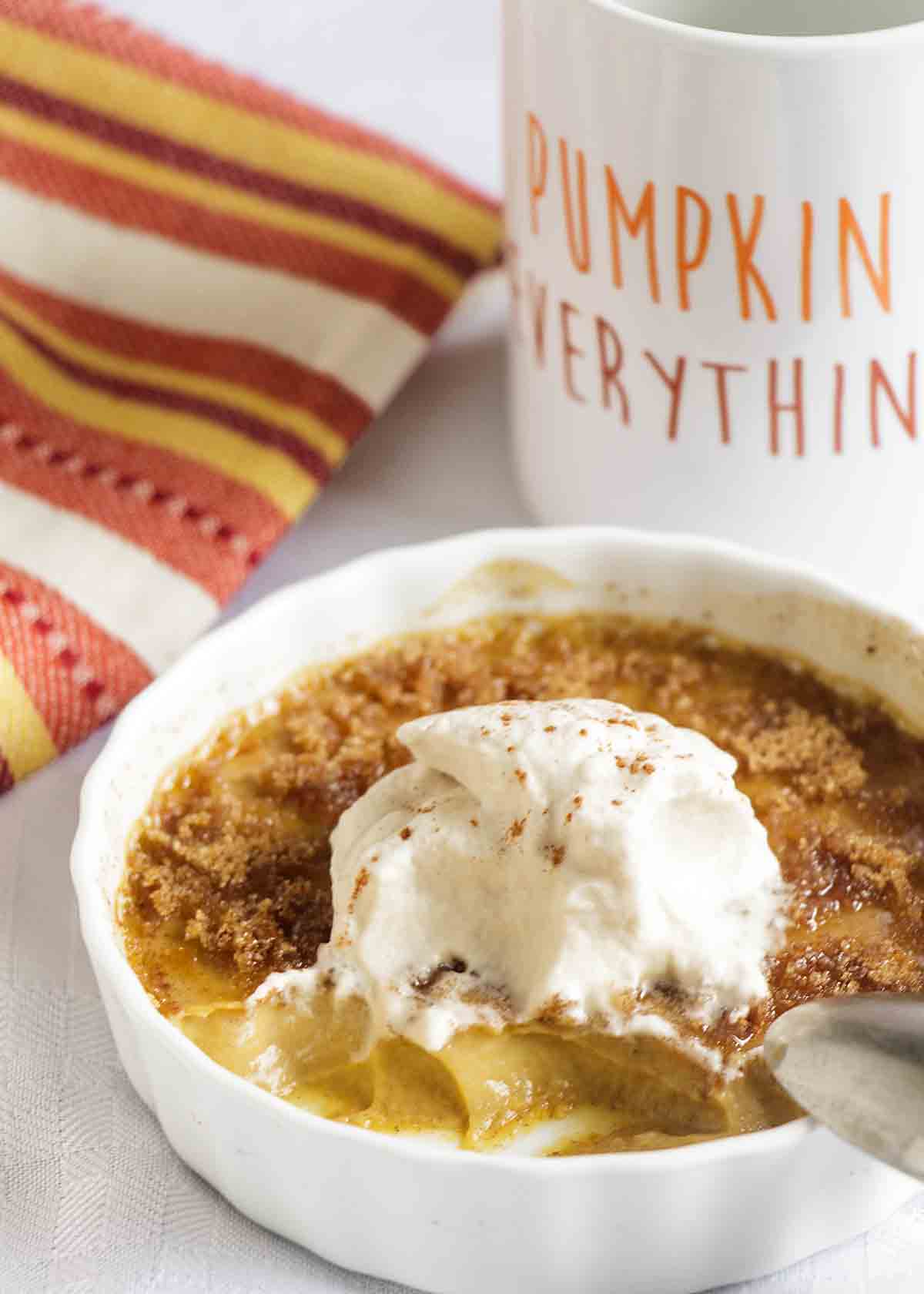 Pumpkin Creme Brulee