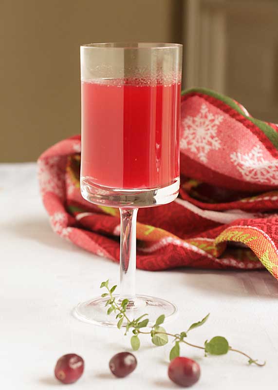 Homemade cranberry outlet juice