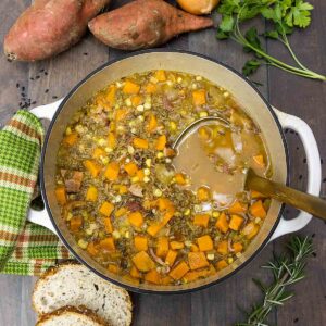 Sweet Potato Corn Chowder