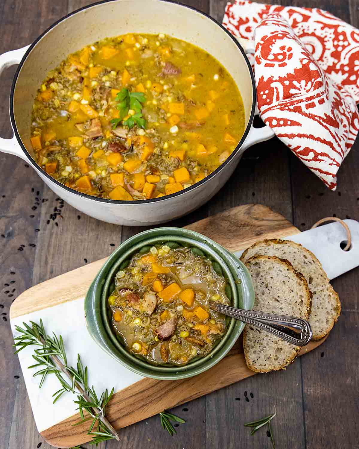Sweet Potato Corn Chowder