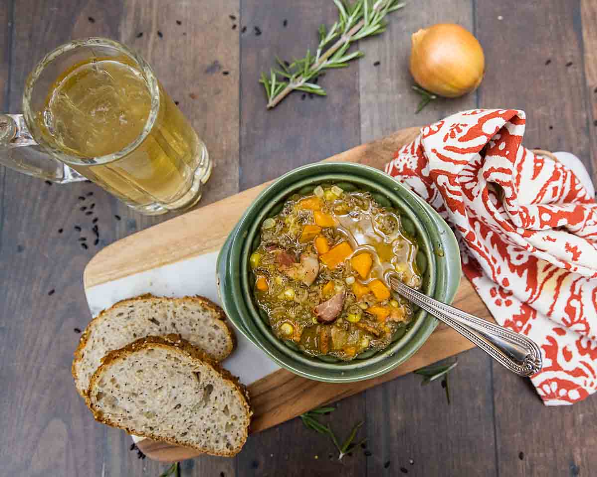 Sweet Potato Corn Chowder