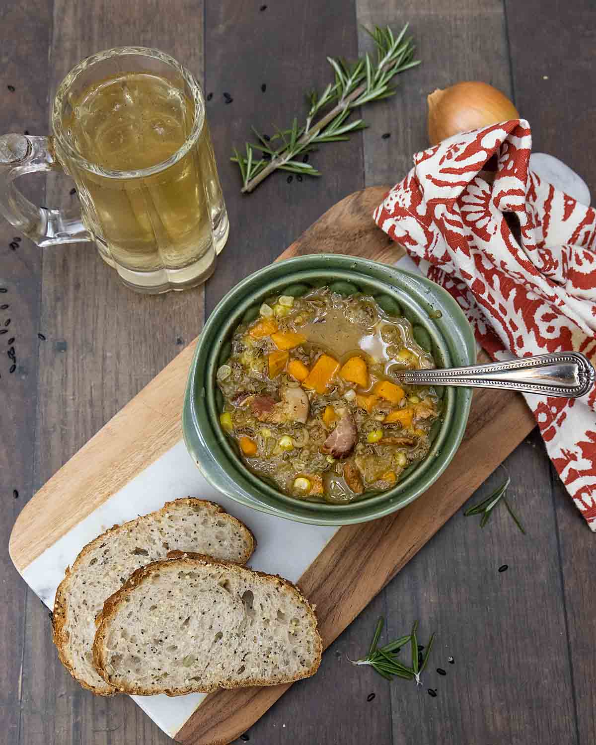 Sweet Potato Corn Chowder