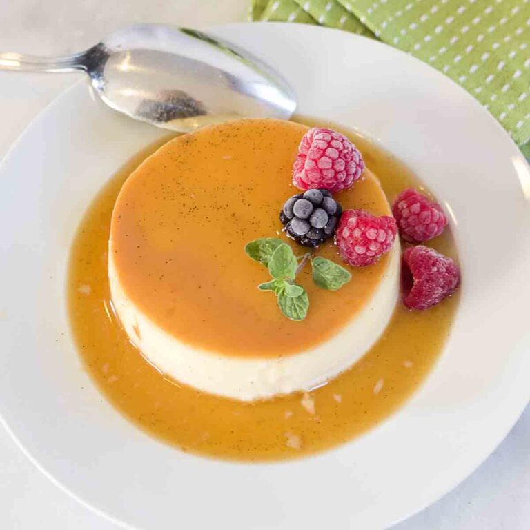 creme carame;