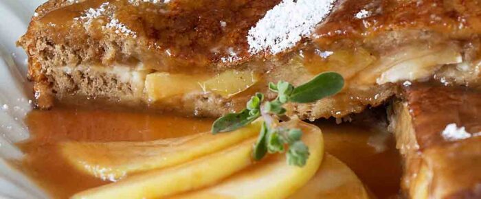 Caramel Apple French Toast
