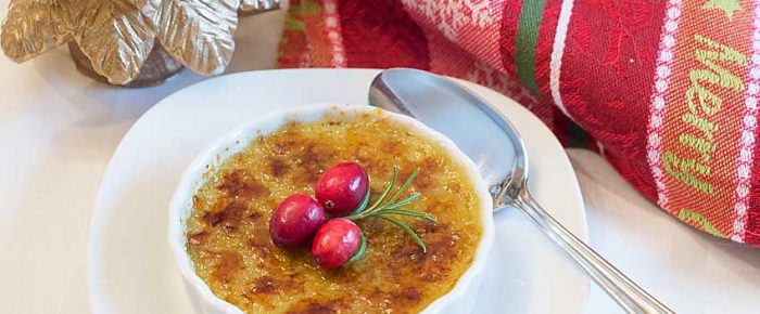 Honey Matcha Creme Brulee