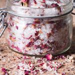 Homemade Bath Salts are easy to make, soothing and perfect for celebrating Valentine’s, Galentine’s or just a rejuvenating winter soak.