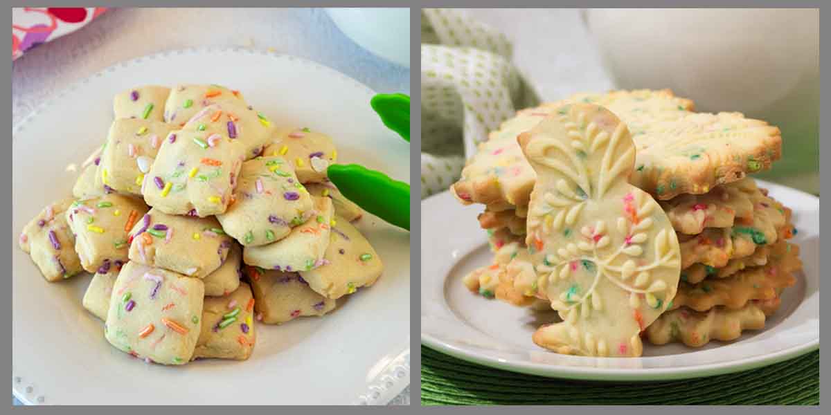 Homemade Shortbread Cookies – With Sprinkles on Top