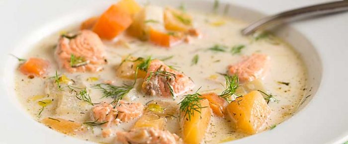 Finnish Salmon Soup – Lohikeitto