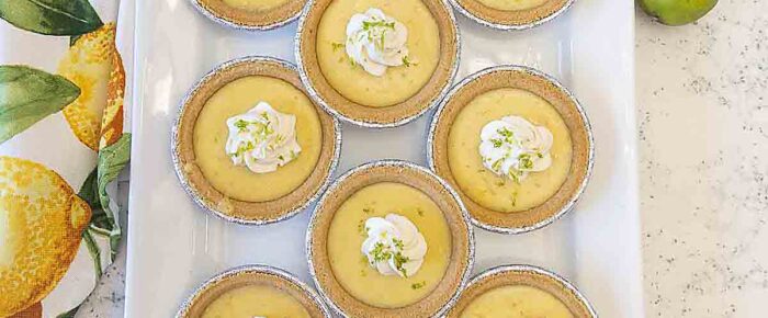 Mini Key Lime Pie Tartlets