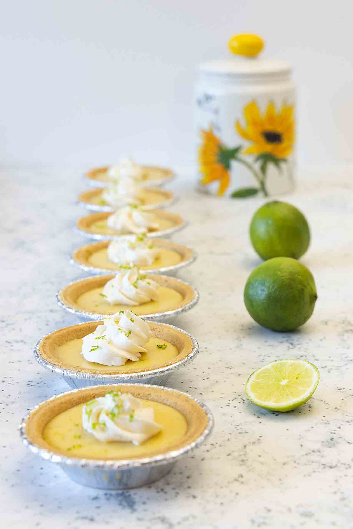 Mini Key Lime Pie Tartlets