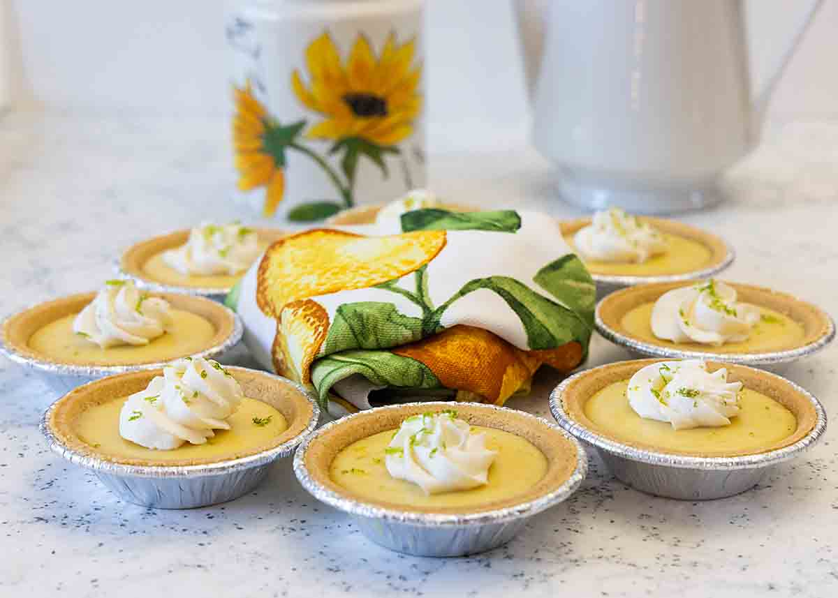 Mini Key Lime Pie Tartlets