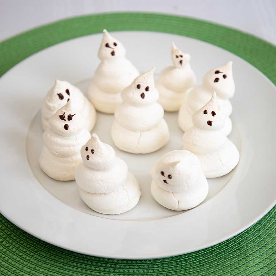 Meringue Ghost Cookies