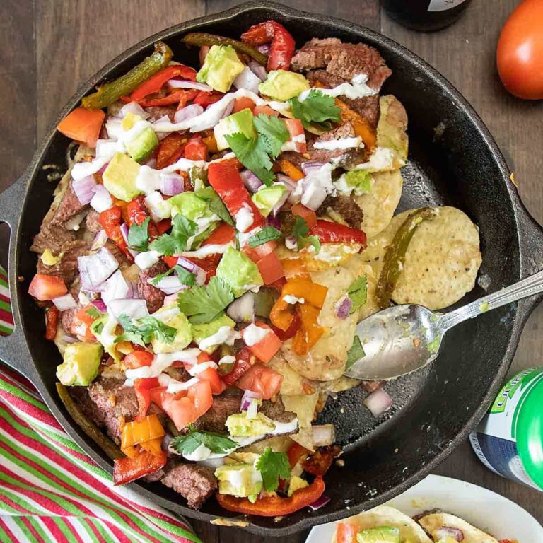 steak nachos
