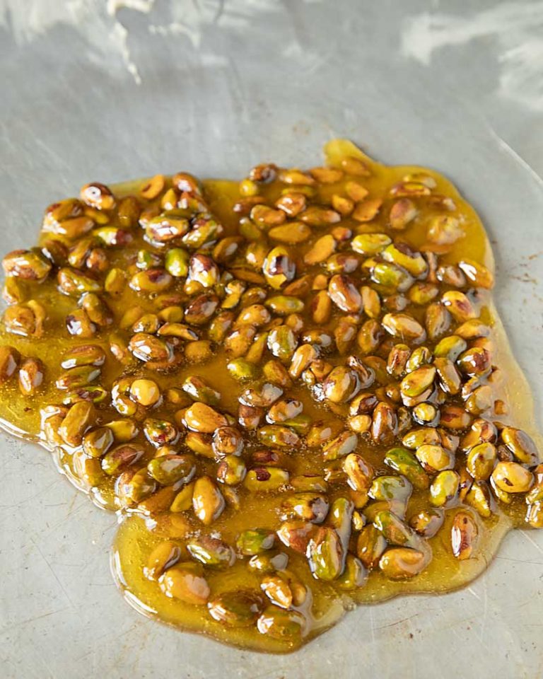Pistachio Brittle without Corn Syrup Art of Natural Living