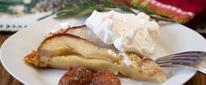 Pear Custard Pie Pear Custard Pie