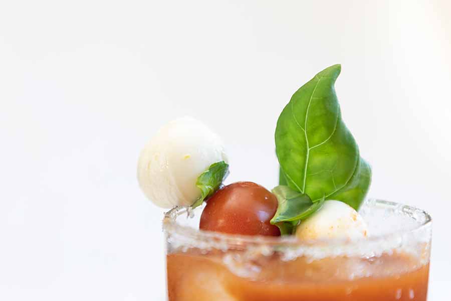 Caprese Bloody Mary, Perfect for Brunch!