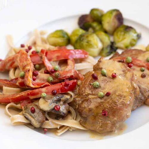 Pork in Brandy Cream Sauce Art of Natural Living