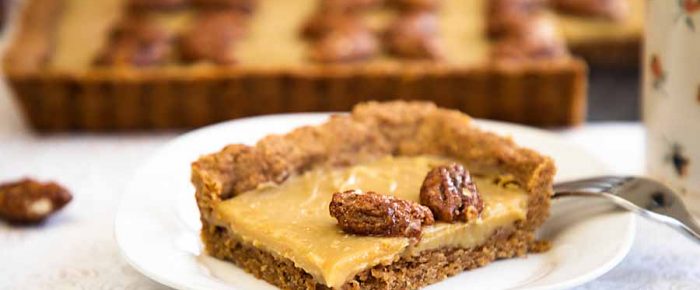 Butterscotch Pie with Pecan Crust Butterscotch Pie with Pecan Crust