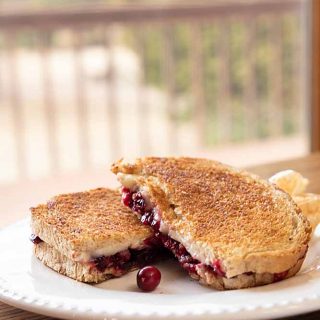 Jammy Brie Grilled Cheese