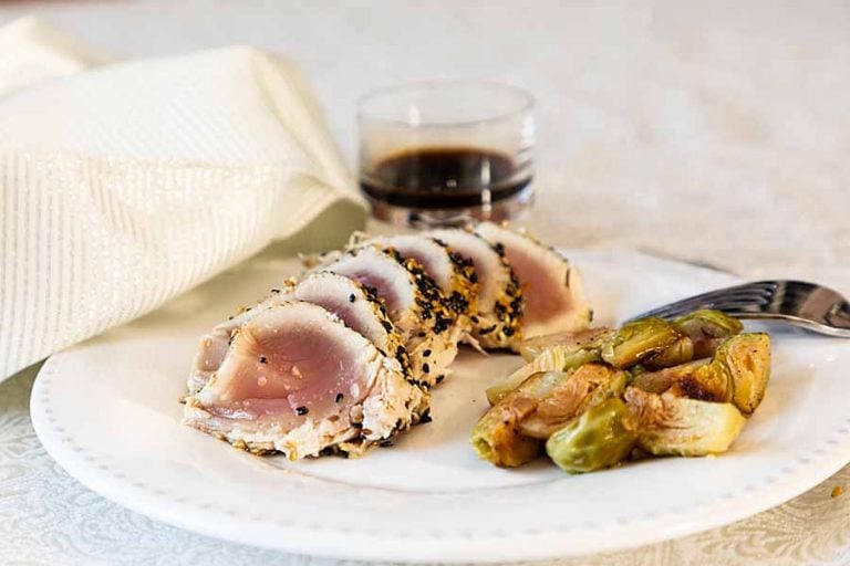 Elegance and great taste belie the ease of preparation of Sesame Crusted Tuna. Drizzle with a quick ginger lime soy sauce for even more flavor.