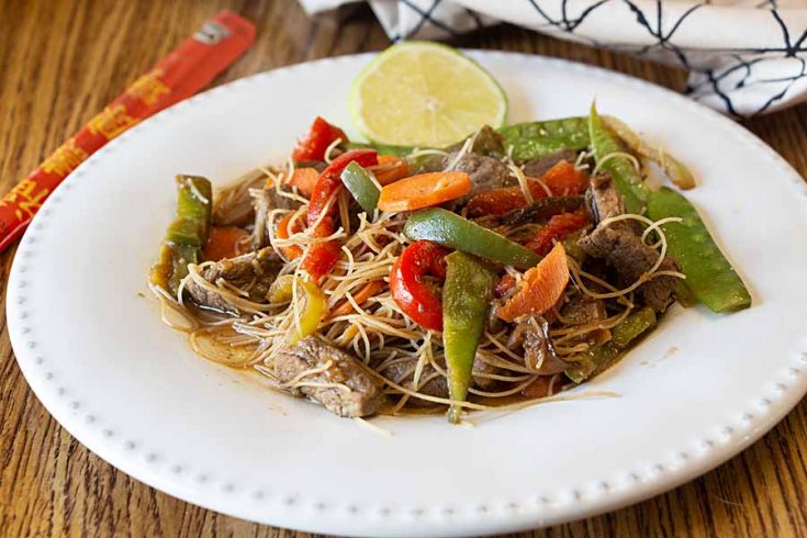 Beef Stir Fry With Rice Noodles Art Of Natural Living