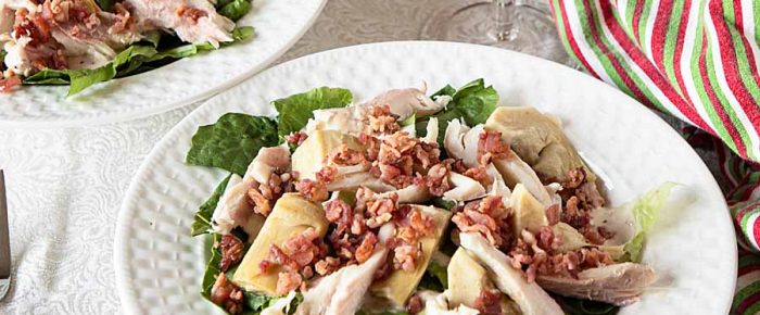 Smoked Fish Caesar Salad