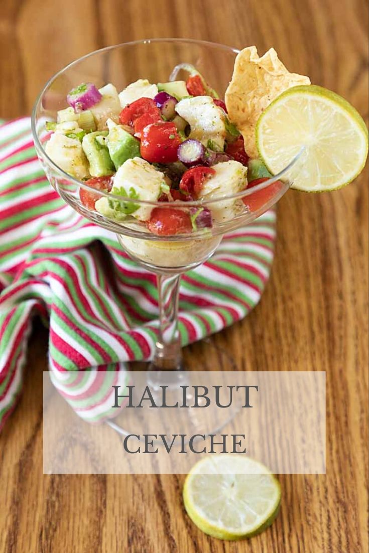 Raw fish is having a heyday. From the ubiquitous sushi, to “new kid” tuna poke, to citrus-y ceviche, like this halibut ceviche, just say “yum”!