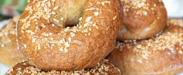 Homemade Onion Bagels