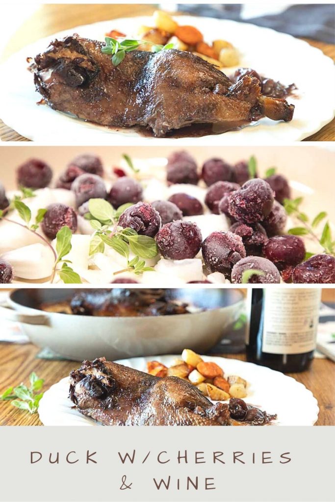 Duck with Wine & Cherries – Art of Natural Living