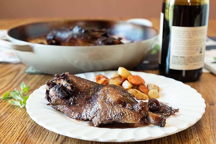 Duck with Wine & Cherries – Art of Natural Living