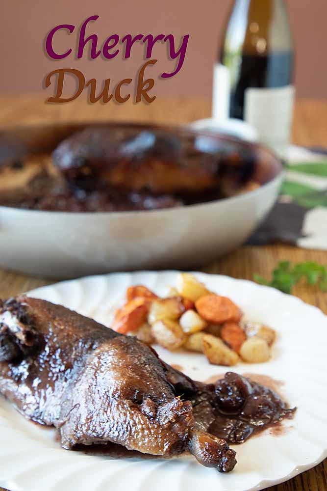 Duck with Wine & Cherries – Art of Natural Living