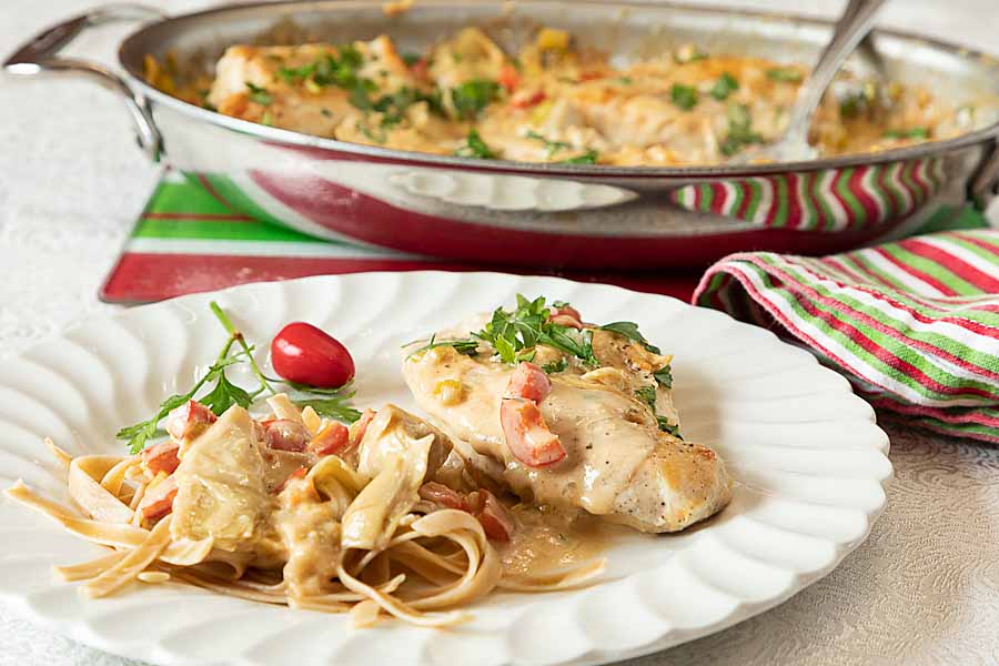 Creamy Artichoke Chicken Breasts - Art of Natural Living