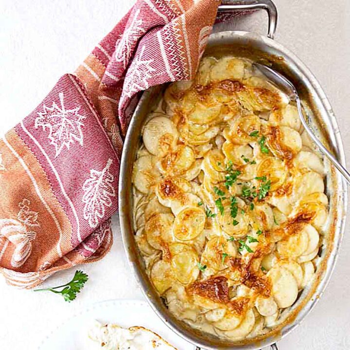 Pommes Dauphinoise / Scalloped Potatoes