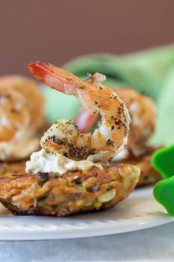 Harvest Vegetable Fritters with Shrimp – Art of Natural Living