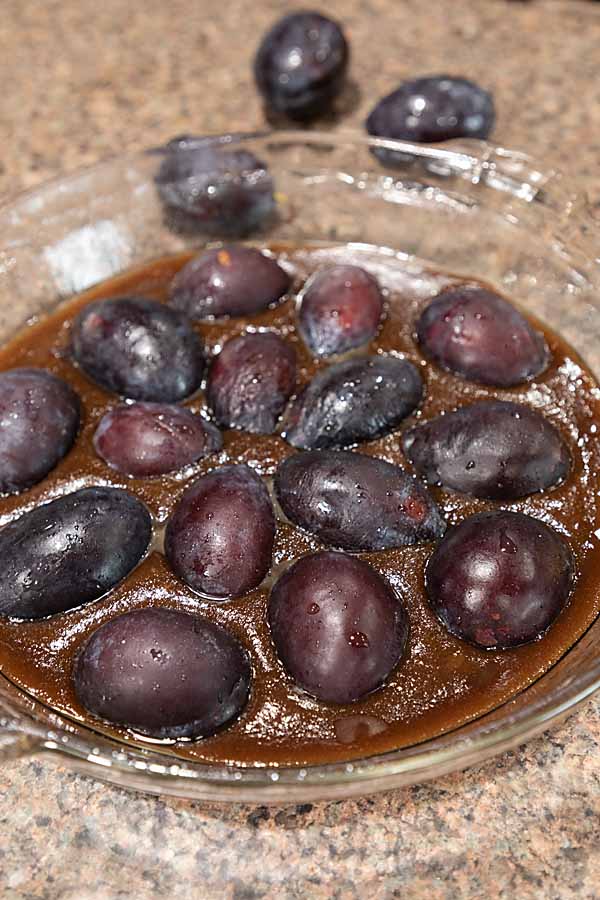 Upside Down Plum Cake - The Café Sucre Farine