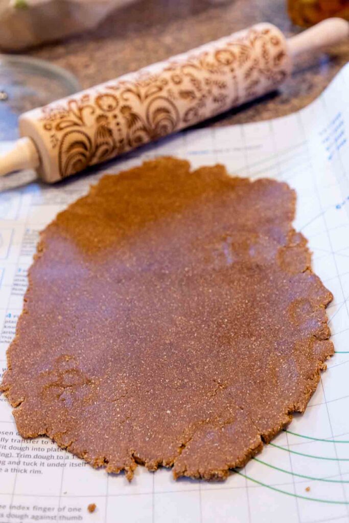 Holiday Embossed Gingerbread Cookies Art of Natural Living