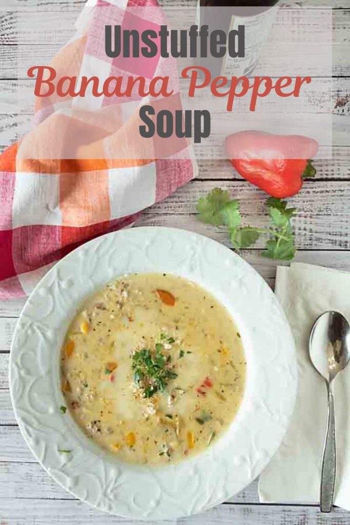 UnStuffed Banana Pepper Soup Art of Natural Living