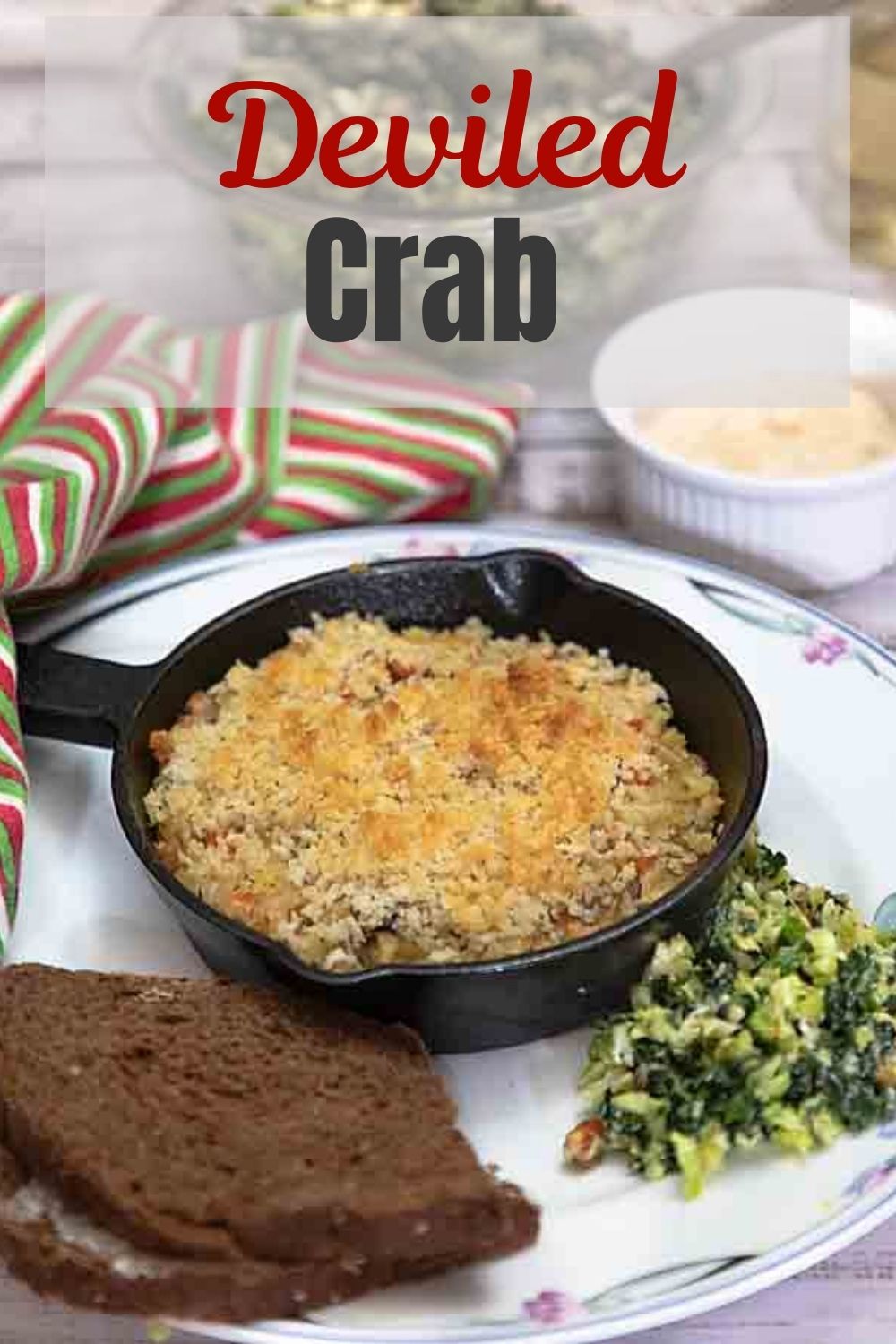 Rich & tasty, Deviled Crab is an easy yet special entrée or appetizer. Full of delicious crab, it's perfect for a beach lunch or date night!