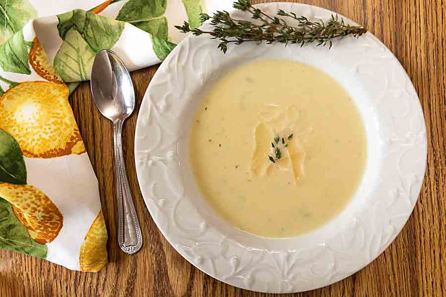 Creamy Roasted Garlic Soup Art of Natural Living