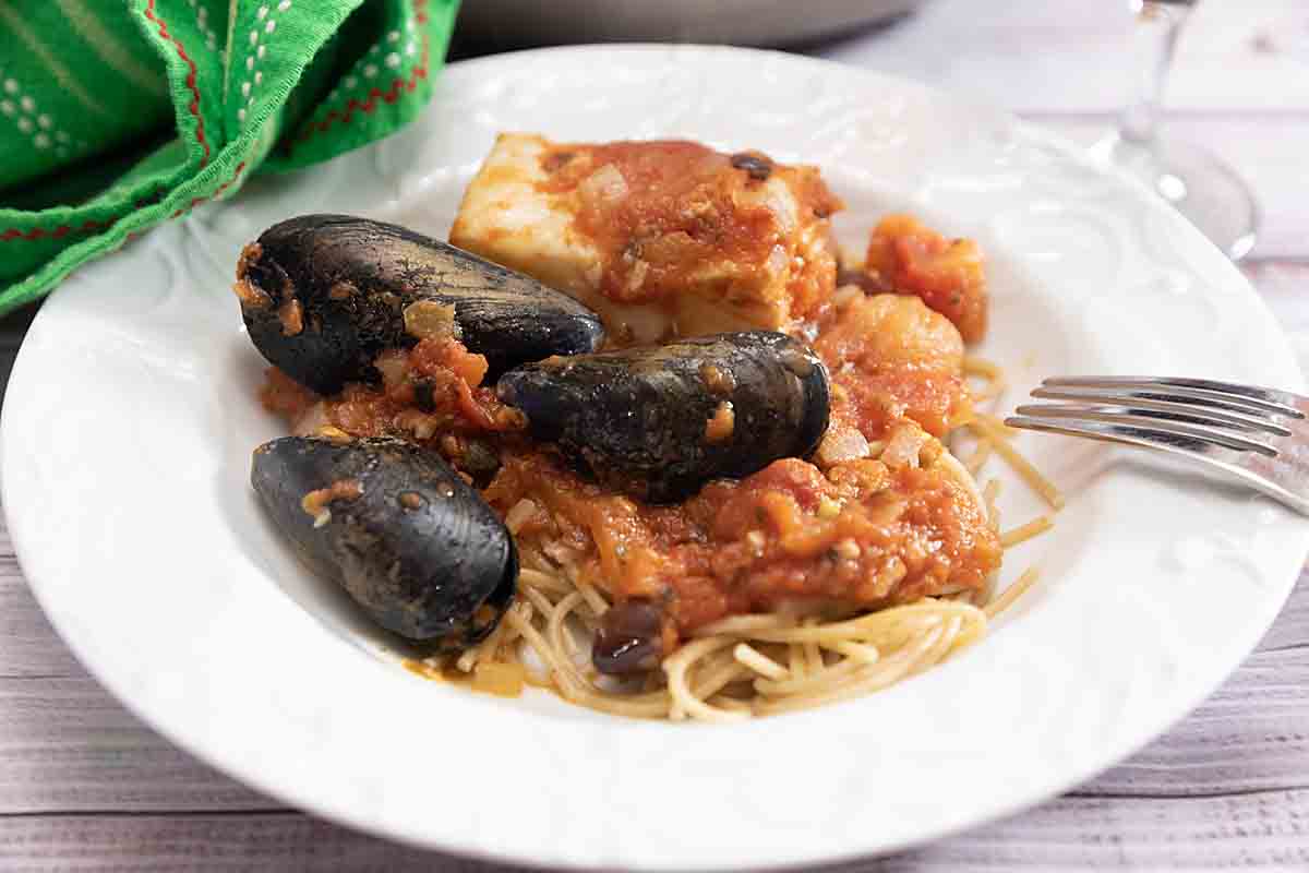 Seafood Pasta Puttanesca – Art of Natural Living